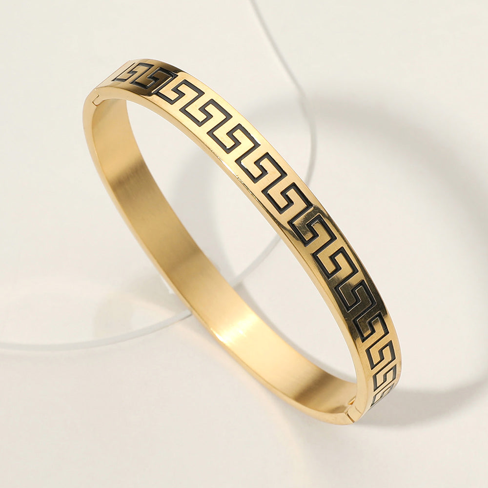 Versace Greca Cuff Bracelet Bangle